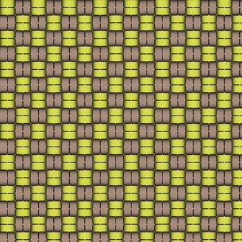 seamless texture of wood weaving