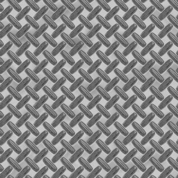 enormous sheet of diamond plate metal
