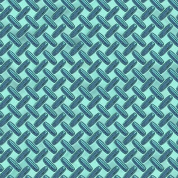 blue diamond plate metal
