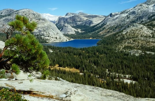Tenaya Lake in Yosemite National Park, California