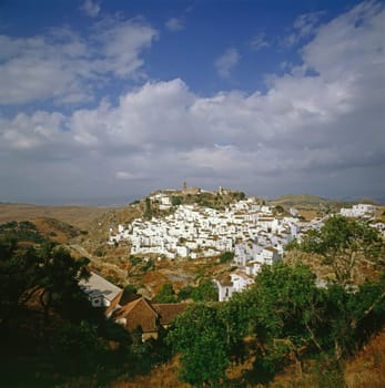 Village Casares on Costa del Sol in Spain