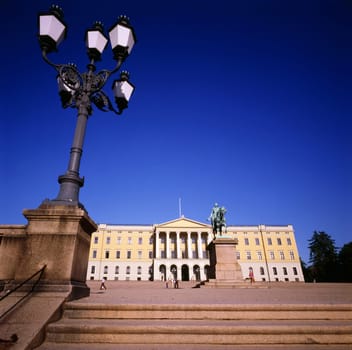 Royal Palace in Oslo, Norway