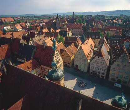 Medieval Town Rothenburg in Germany