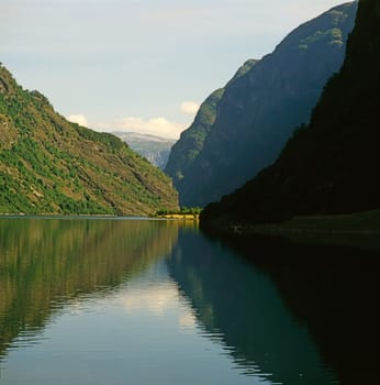 View of Nerovfjord in Norway