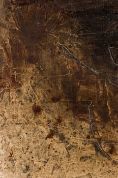 Detail of an abstract acrylic painting