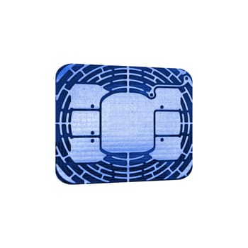 A close up shot of a sim card