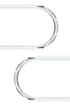 A conceptual image of metal piping