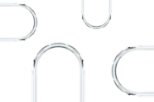 A conceptual image of metal piping