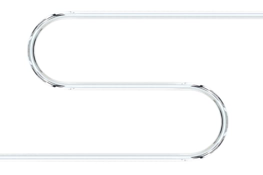 A conceptual image of metal piping