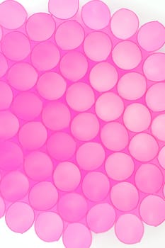 A close up shot of drinking straws