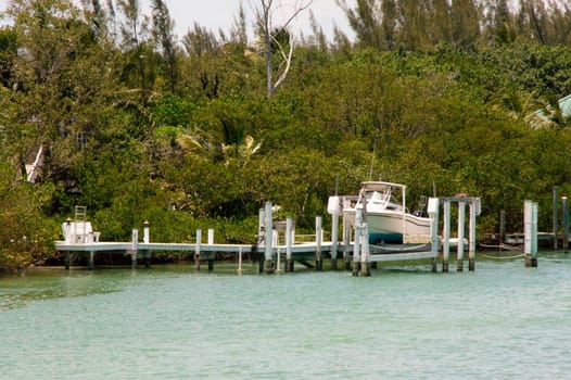 private jetty in Fort Myers