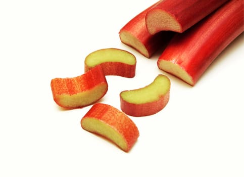 Rhubarb (Rheum rhabarbarum)