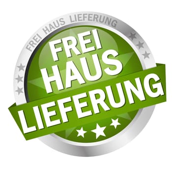 vector of button - Free House Delivery