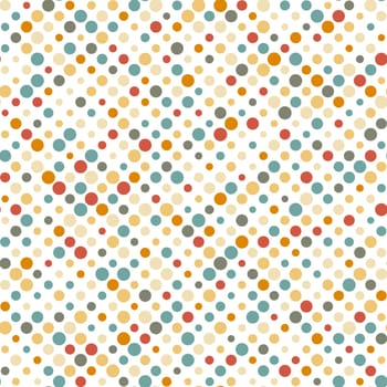 vector of seamless colored dots pattern background