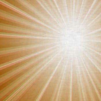 illustration of retro grunge light rays background