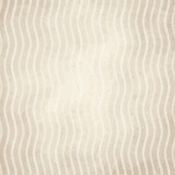 vector of old vintage paper background with waves