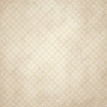 vector of old vintage paper background with checkered pattern