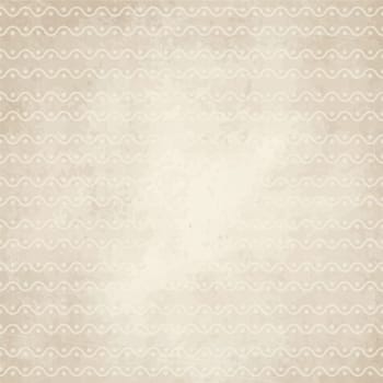 vector of old vintage paper background with waves and points