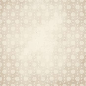 vector of old vintage paper background with points