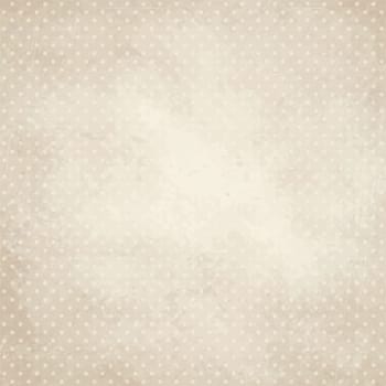 vector of old vintage paper background with points