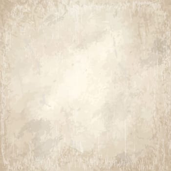 vector of old vintage yellowed paper background