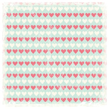 vector of colored vintage background with white frame