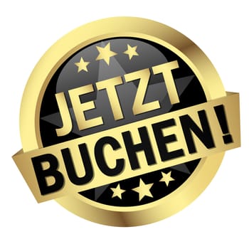 Button with banner " BOOK NOW ! """