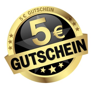 Button " 5€ GUTSCHEIN """