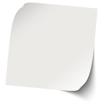 Note / note grey blank