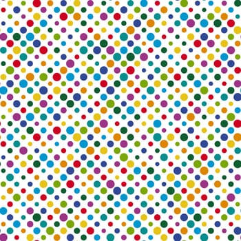 vector of seamless colored dots pattern background