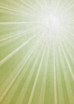 illustration of retro grunge light rays background