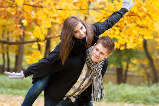 Piggyback ride