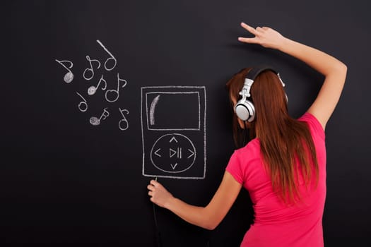 Listening music from Mp3 player