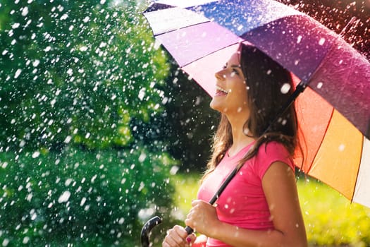 So much fun from summer rain