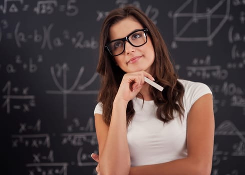 Day dreaming in classroom