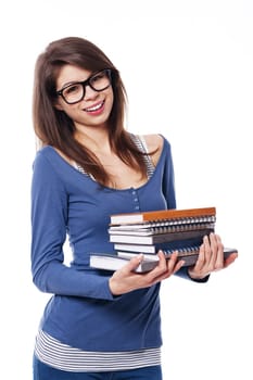 Portrait of female student