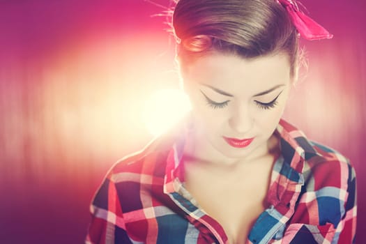 Pin-up girl
