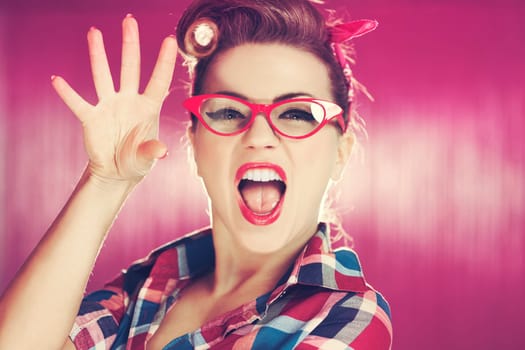 Hot pin up girl