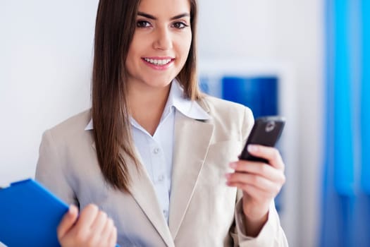 Working young woman