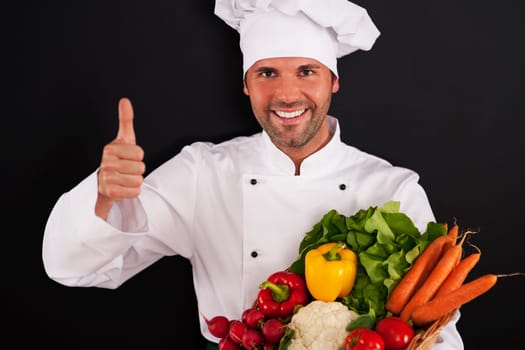 Fresh vegetables are very healthy for you!