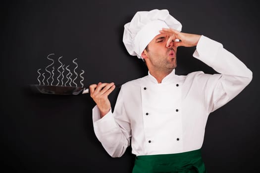 Burnt main course