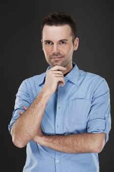 Portrait of a smiling man