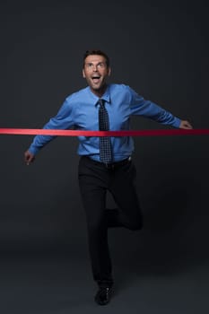 Businessman achieved his business goals