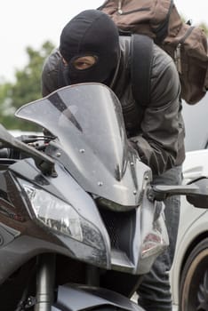 Motorcycle theft