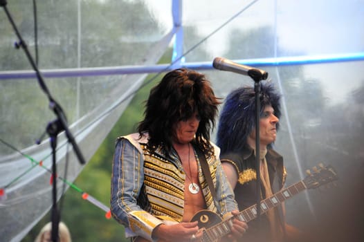 Maschseefest 2014.SWEETY GLITTER & THE SWEETHEARTS. Löwenbastion am Maschsee