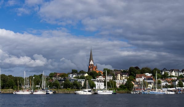 Clouds over Flensburg