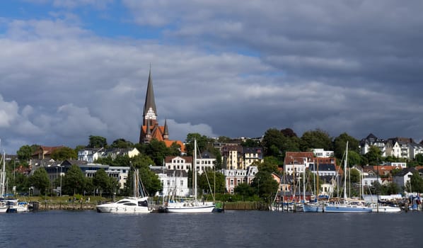 Clouds over Flensburg