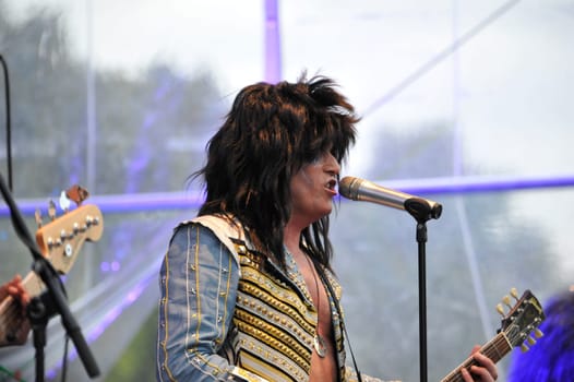 Maschseefest 2014.SWEETY GLITTER & THE SWEETHEARTS. Löwenbastion am Maschsee