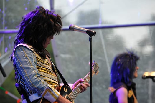 Maschseefest 2014.SWEETY GLITTER & THE SWEETHEARTS. Löwenbastion am Maschsee