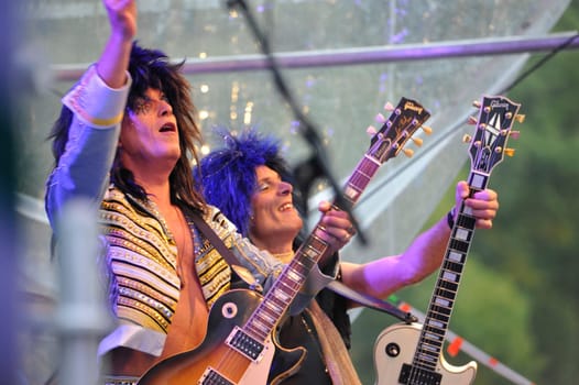 Maschseefest 2014.SWEETY GLITTER & THE SWEETHEARTS. Löwenbastion am Maschsee